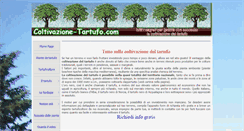 Desktop Screenshot of coltivazione-tartufo.com